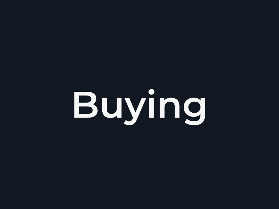Buying