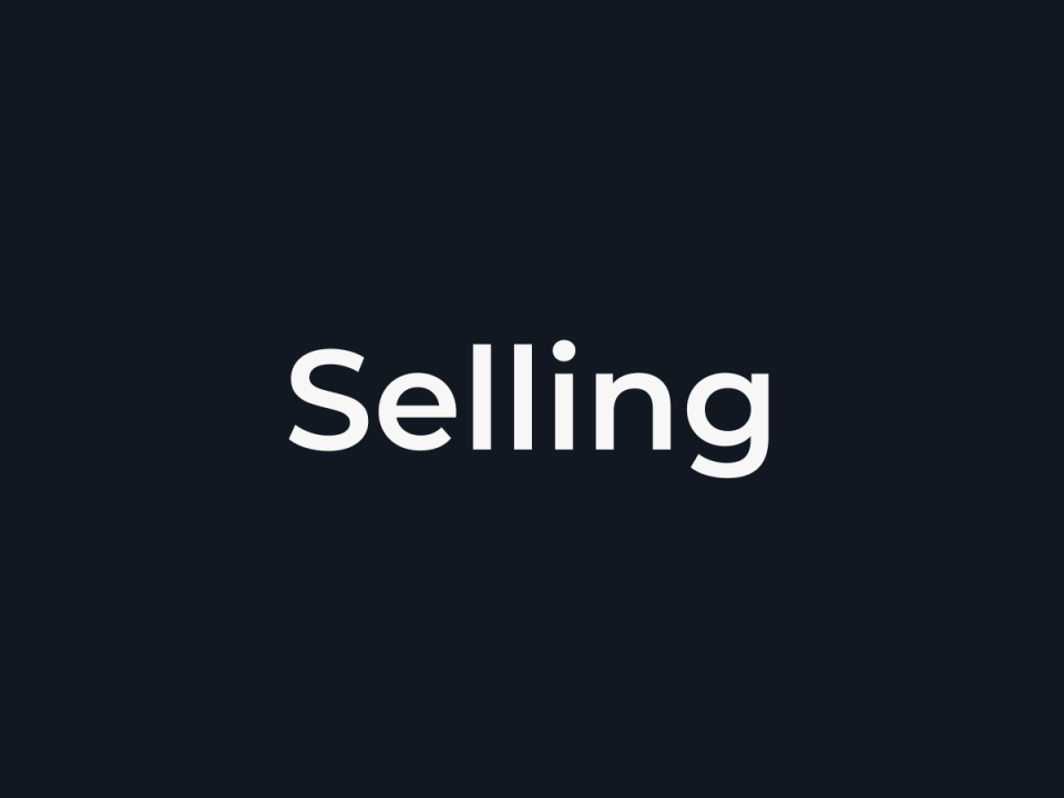 Selling