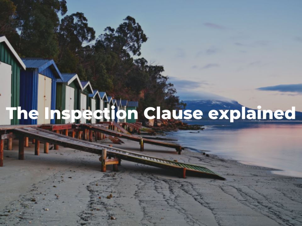 The Inspection Clause explained