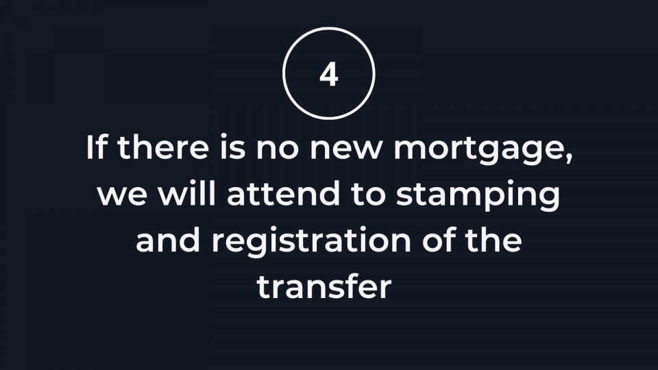 Transfer steps 3